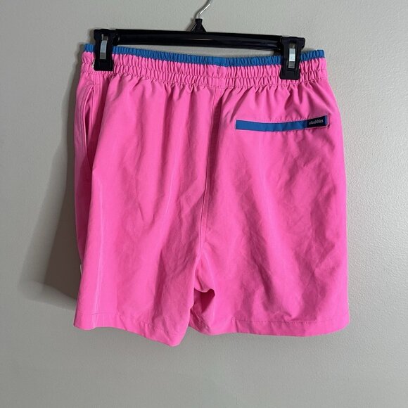 Chubbies Size Medium 5.5" Inseam Pink Lined Swim Trunks - Picture 3 of 5
